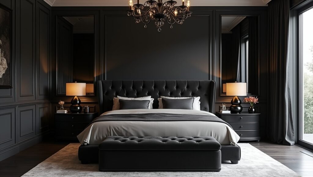 Black Bedroom Ideas