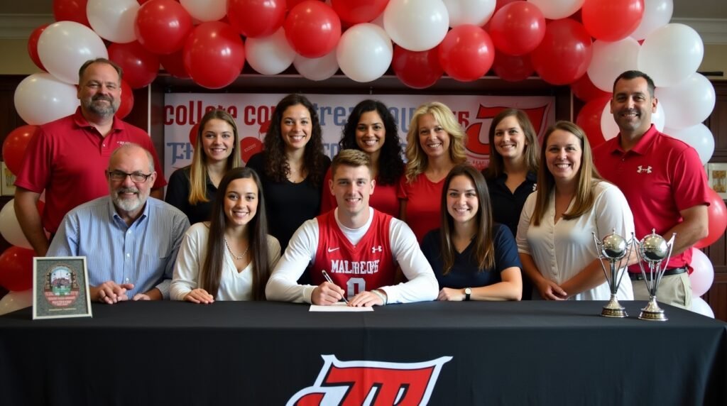 College Signing Day Table Ideas