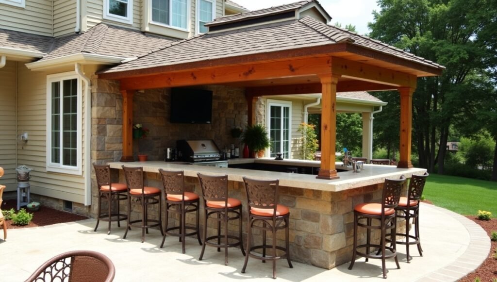 Outdoor Patio Bar Ideas