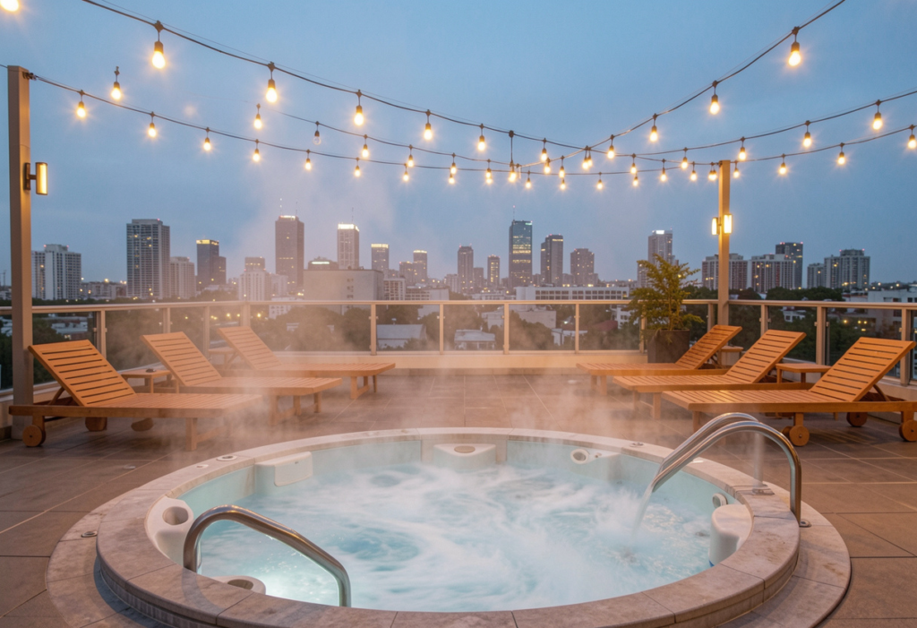 Outdoor Jacuzzi Ideas