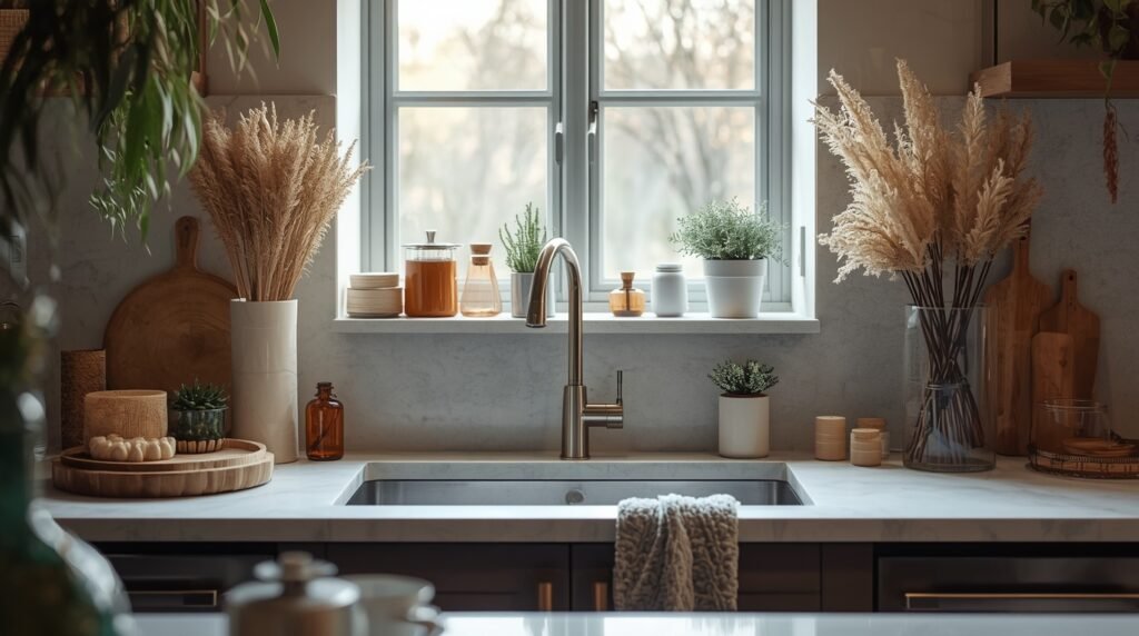 Above Kitchen Sink Decor Ideas