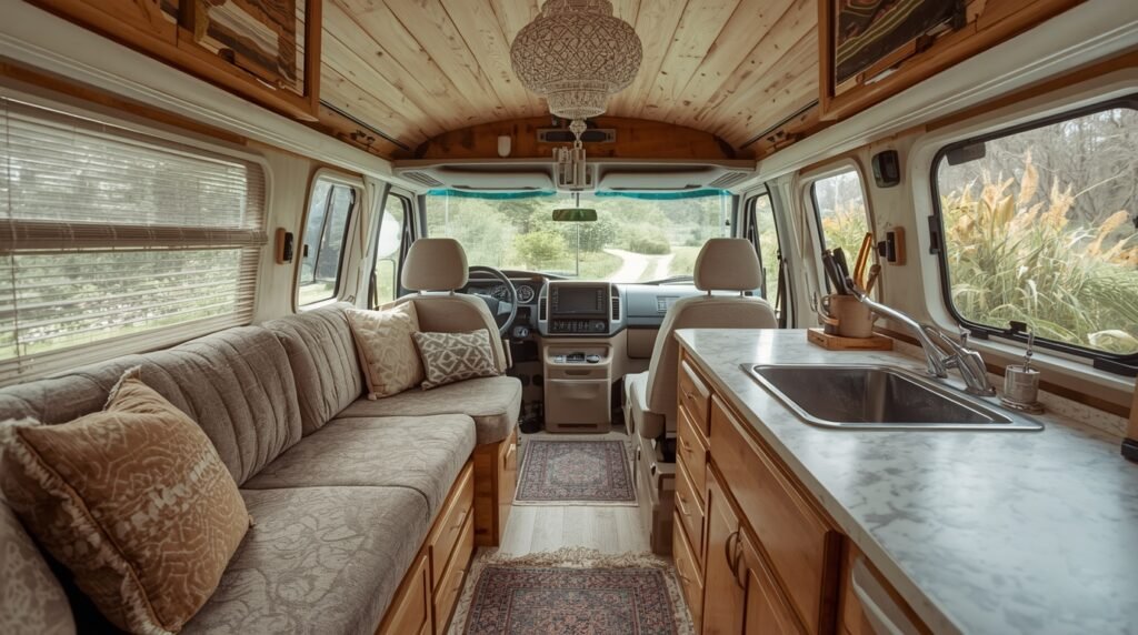 Boho Camper Interior Design Ideas