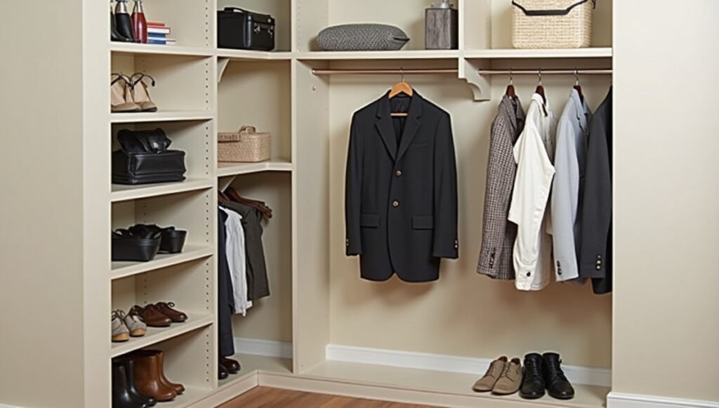 Coat Closet Organization Ideas