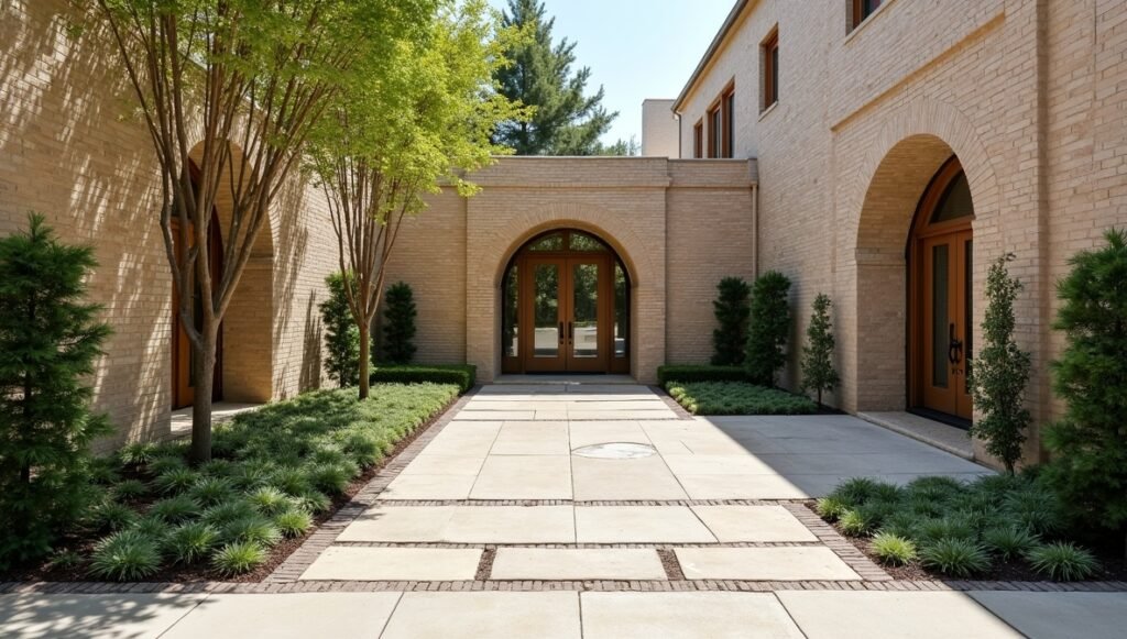 Courtyard Wall Design