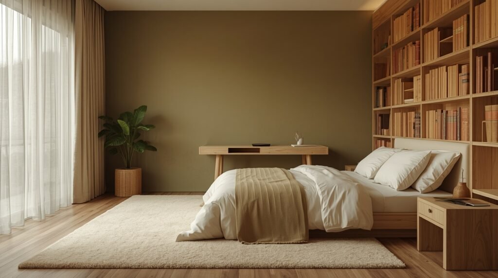 Olive Green Bedroom Ideas
