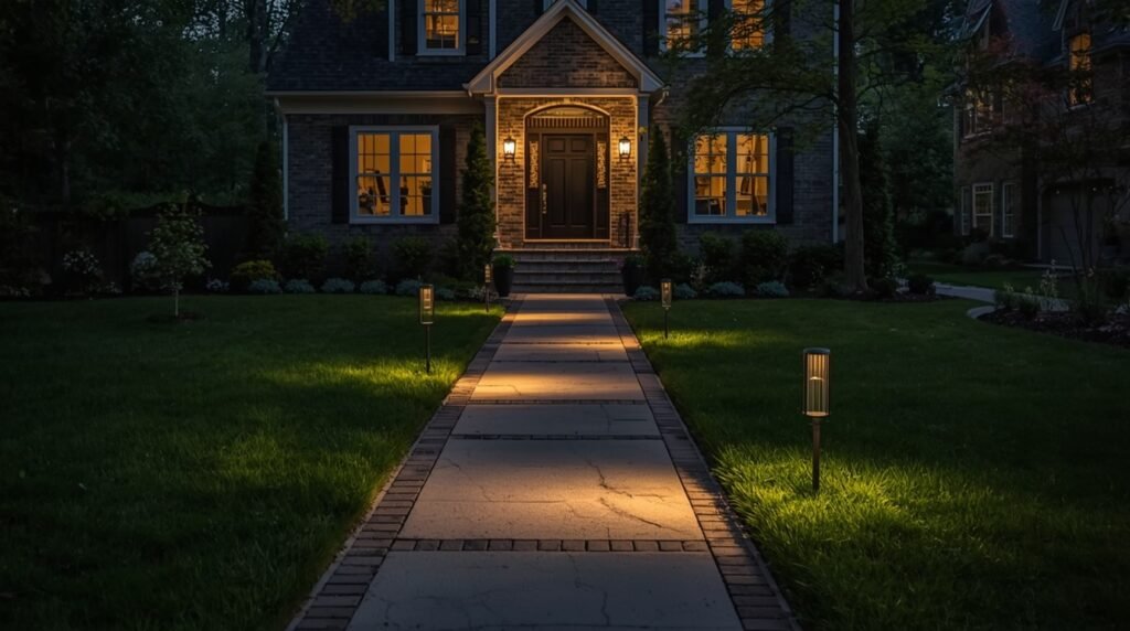 Pathway Lighting Ideas for a Front Yard