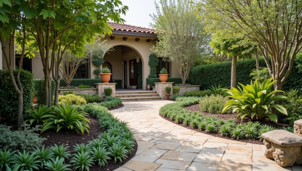 Small Mediterranean Garden Design Ideas