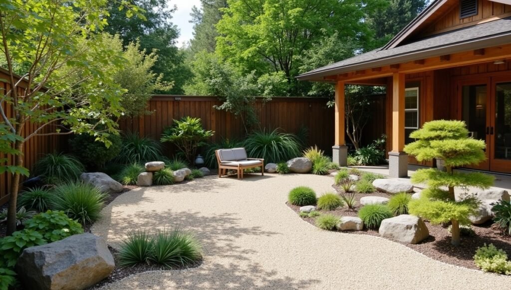Zen Garden Backyard Design Ideas
