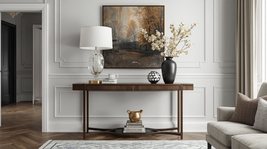 Console Table Styling Ideas