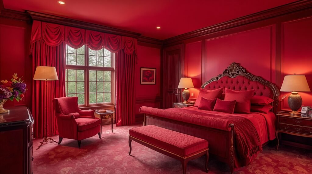 Red Bedroom Ideas