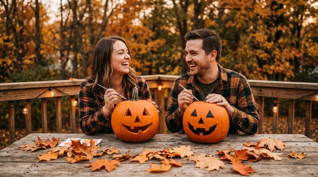 Couple Pumpkin Painting Ideas