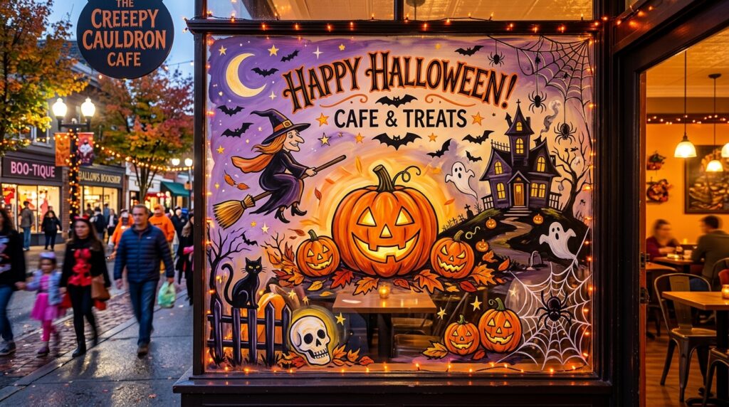 Halloween Window Painting Ideas