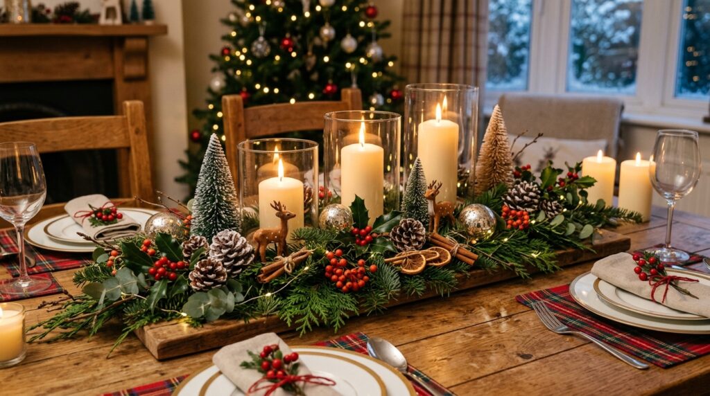 DIY Christmas Centerpiece Idea