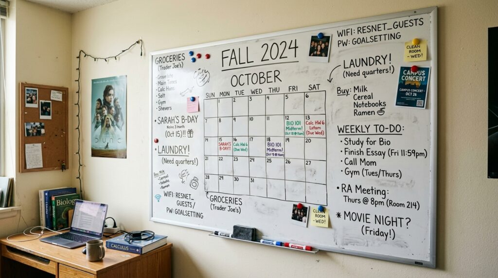Dorm White Board