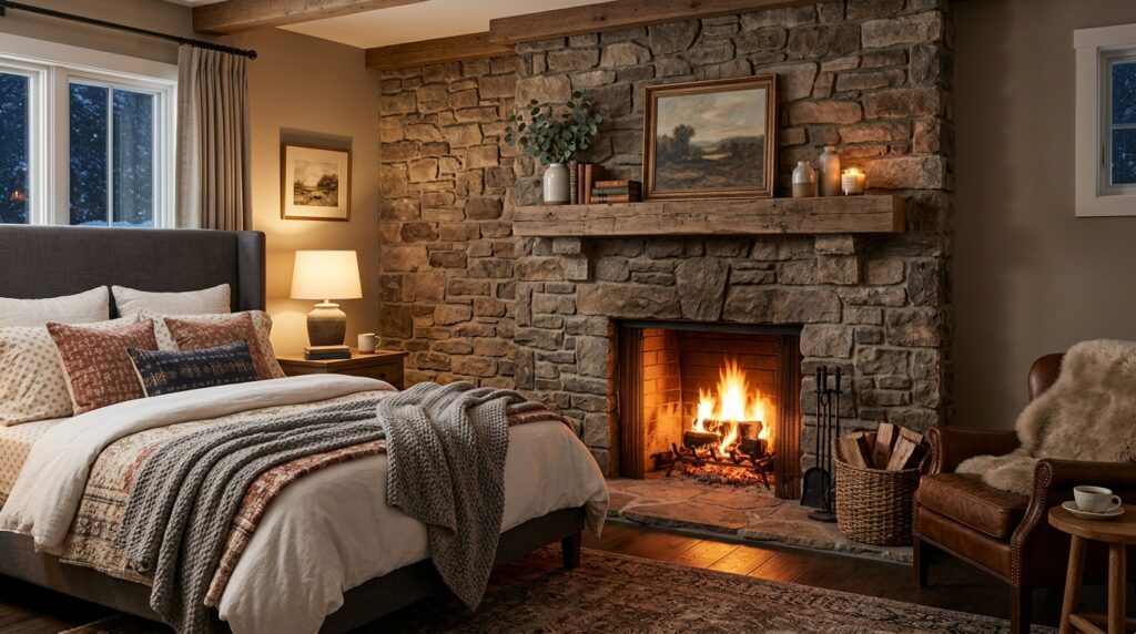 Bedroom Fireplace Ideas