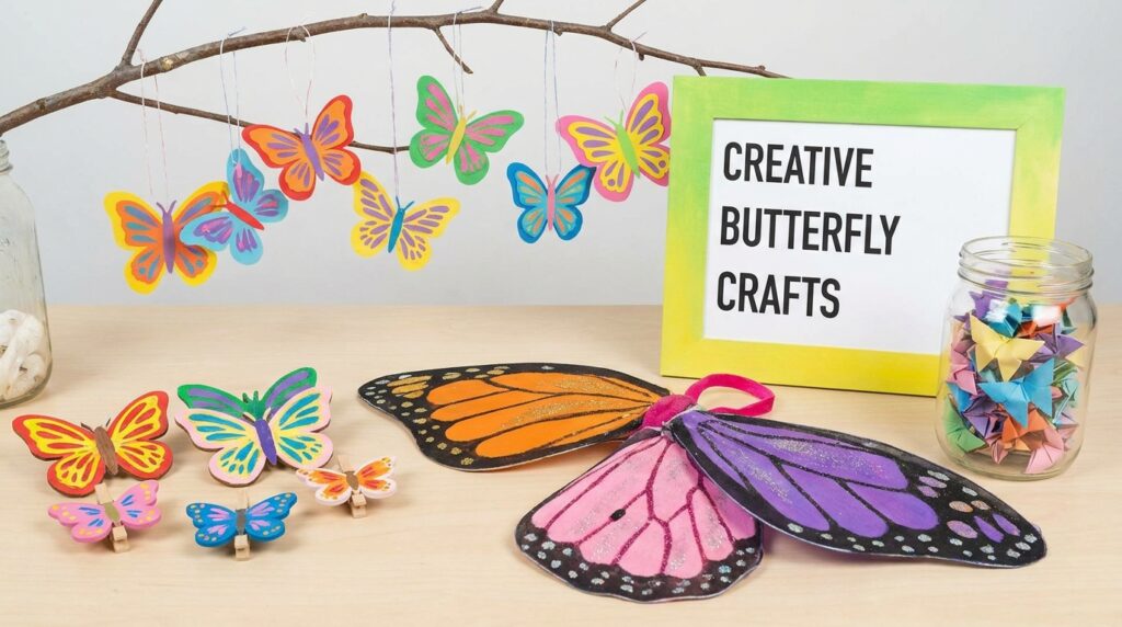 Butterfly Crafts for Kids Ideas