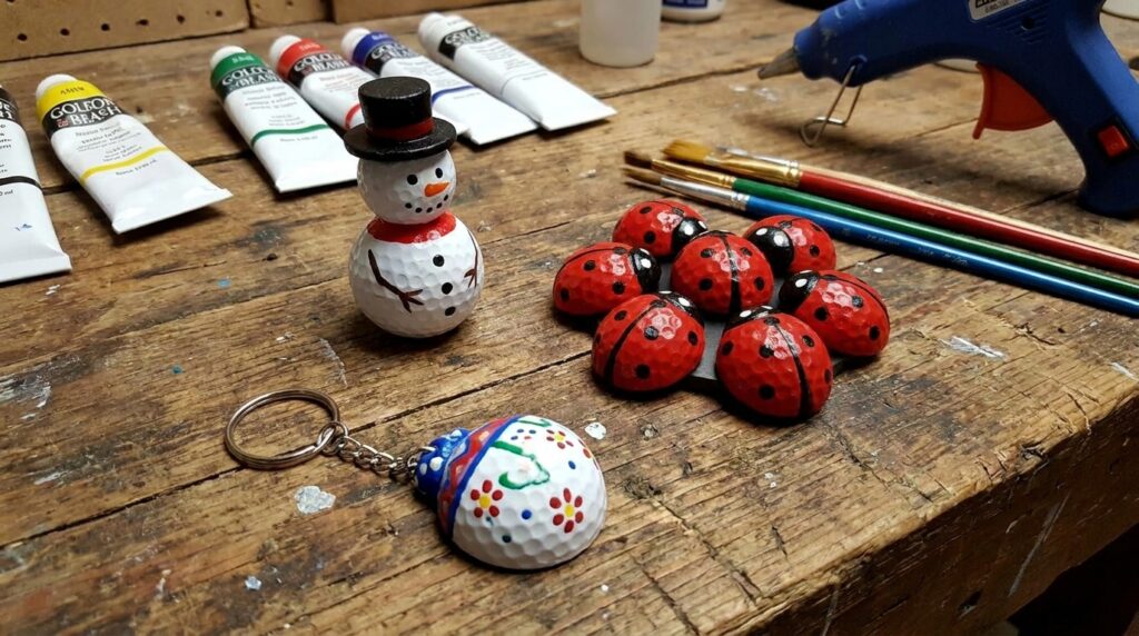 Golf Ball Crafts Ideas