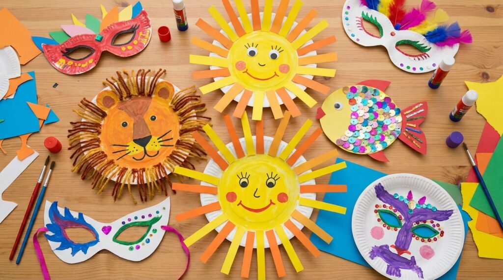 Paper Plate Crafts